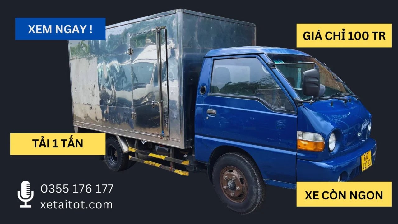 Đây là lựa chọn tốt nhất cho xe tải cũ giá dưới 100 triệu tra gop