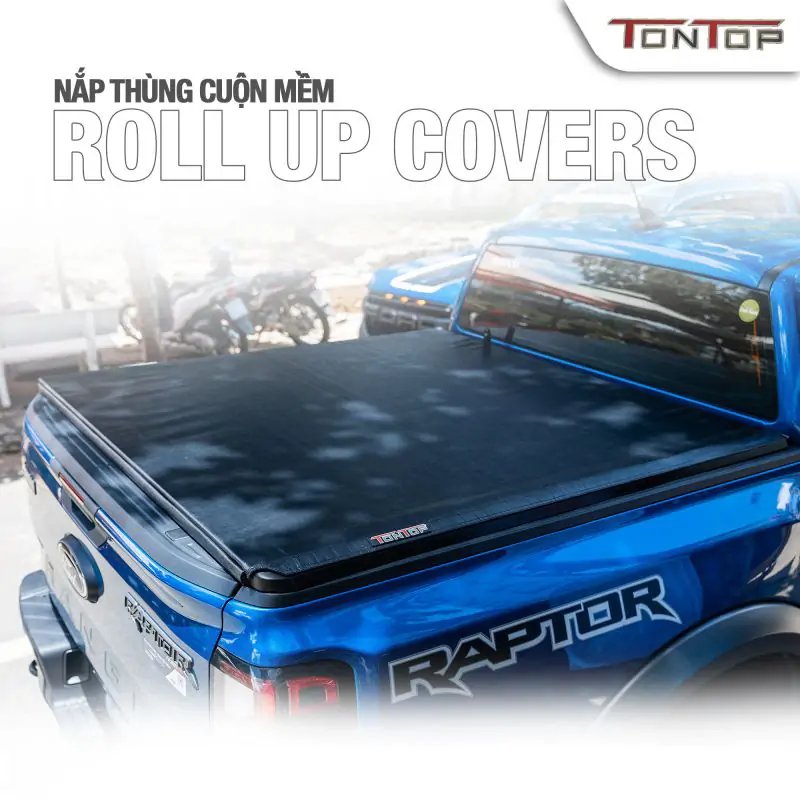 Giải pháp nắp thùng Ford Ranger giúp bảo vệ hành lý an toàn tuyệt đối