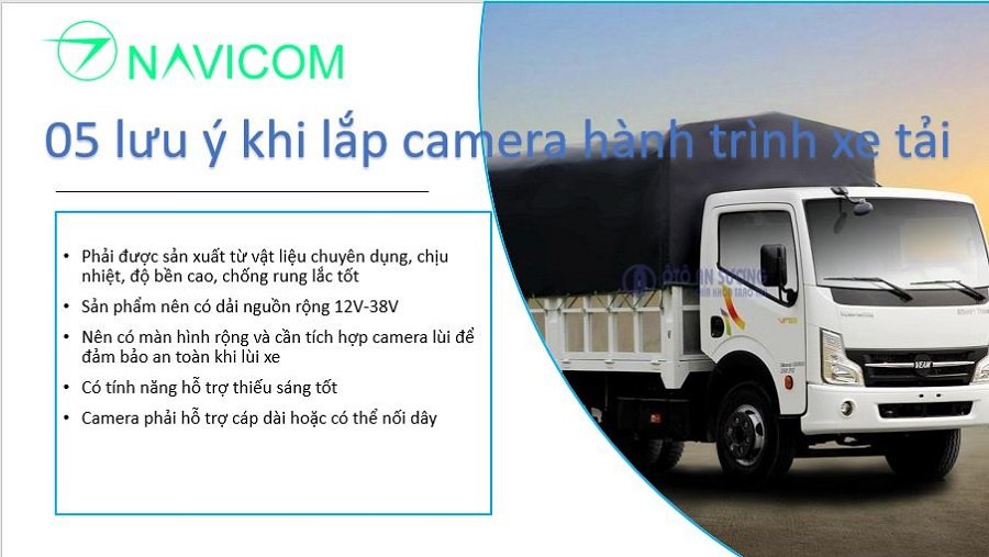 Tiết Kiệm Chi Phí Xe Tải Nhờ Camera Giám Sát Hành Trình Thông Minh