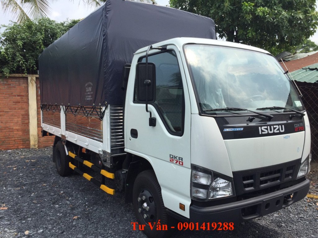 Chọn xe tải Isuzu 2.5 tấn cũ tiết kiệm nhiên liệu cực tốt cho chở hàng