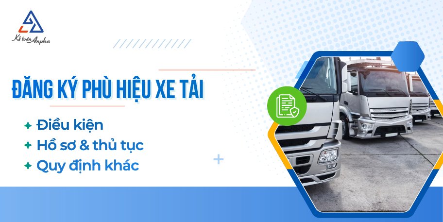 Không tốn phí khi đăng ký phù hiệu xe tải online chỉ với 5 bước