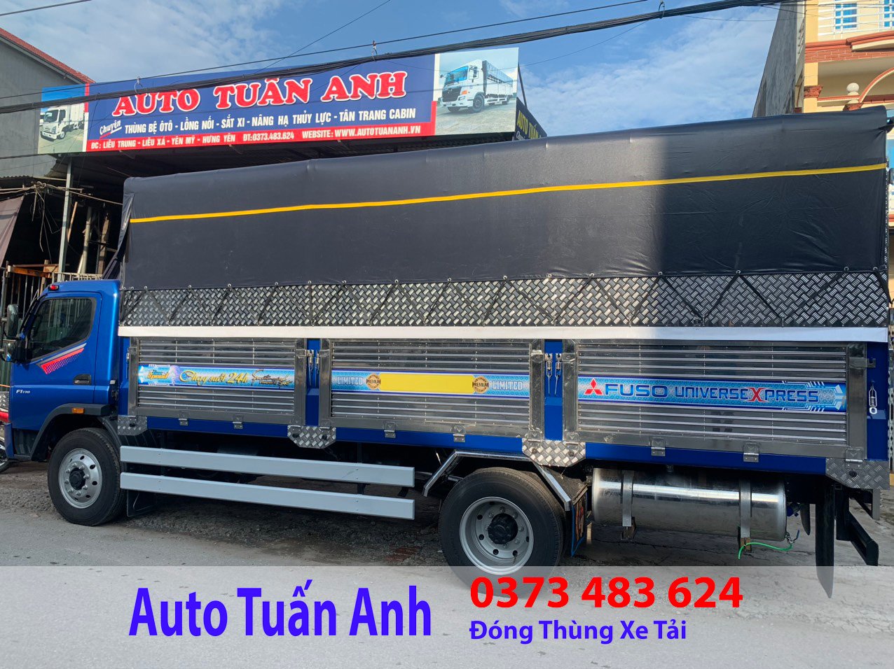 Hưng Yên Đóng Thùng Xe Tải Theo Yêu Cầu | Báo Giá Nhanh Thi Công Chuẩn