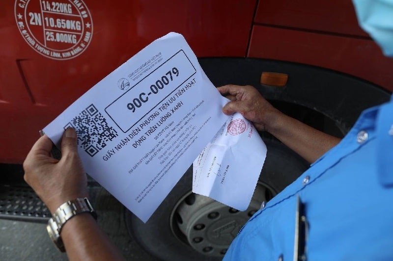 Đăng ký luồng xanh xe tải cách làm cụ thể giấy tờ cần chuẩn bị khi thực hiện