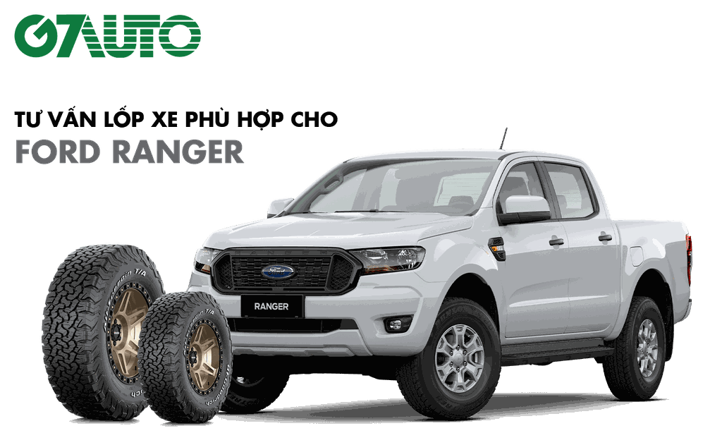 So sánh giá lốp: Lốp xe bán tải Ford Ranger hãng nào rẻ