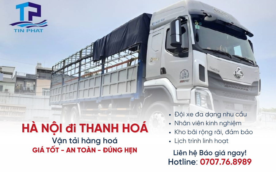 Tìm xe tải chở hàng từ hà nội đi thanh hóa uy tín giá tốt nhất năm 2024
