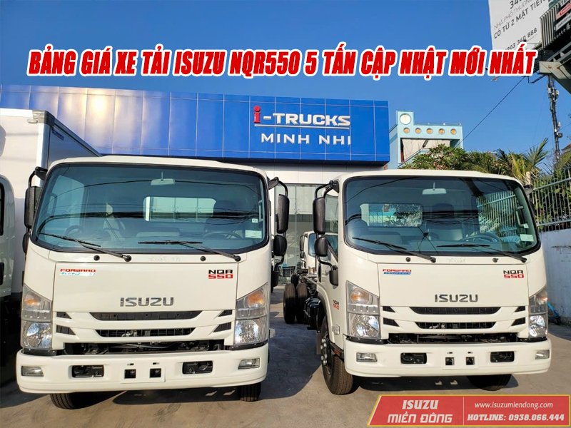 Giá xe tải Isuzu cũ mới nhất 2024 - Bảng giá chi tiết từng dòng xe, năm