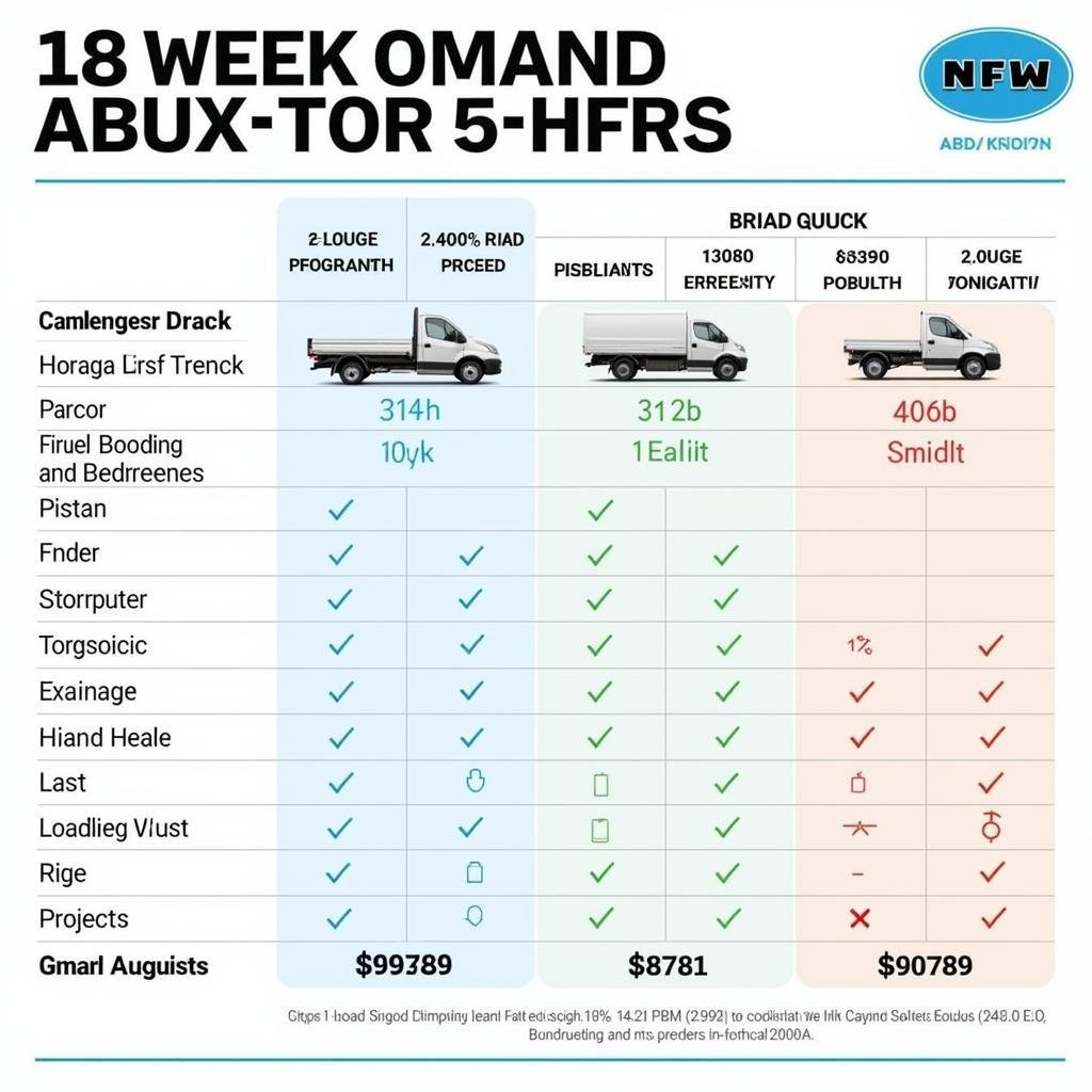 So sánh giá xe tải 5 tạ cũ giữa các hãng phổ biến hiện nay