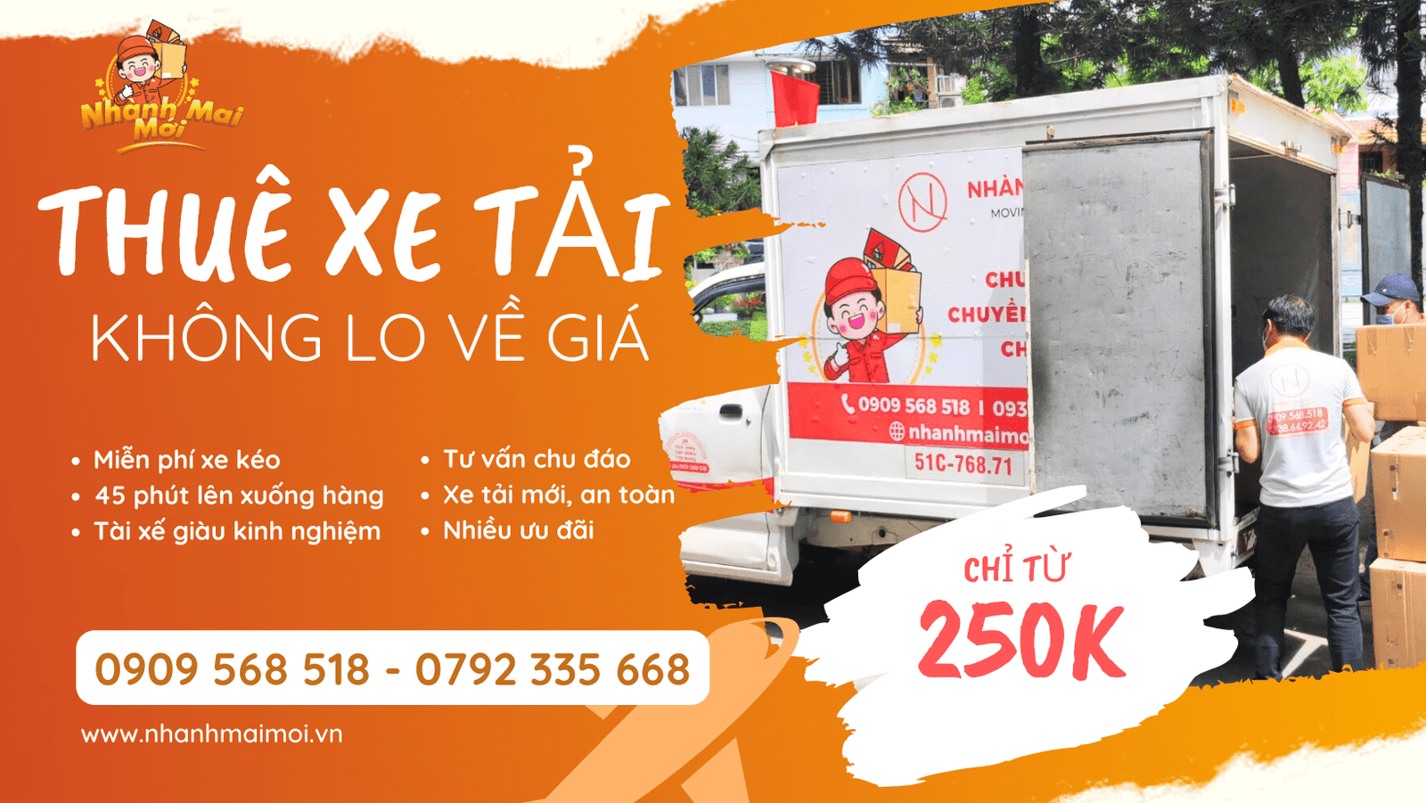 Lời khuyên thiết thực khi thuê xe tải chuyển nhà tiết kiệm chi phí và không phiền phức