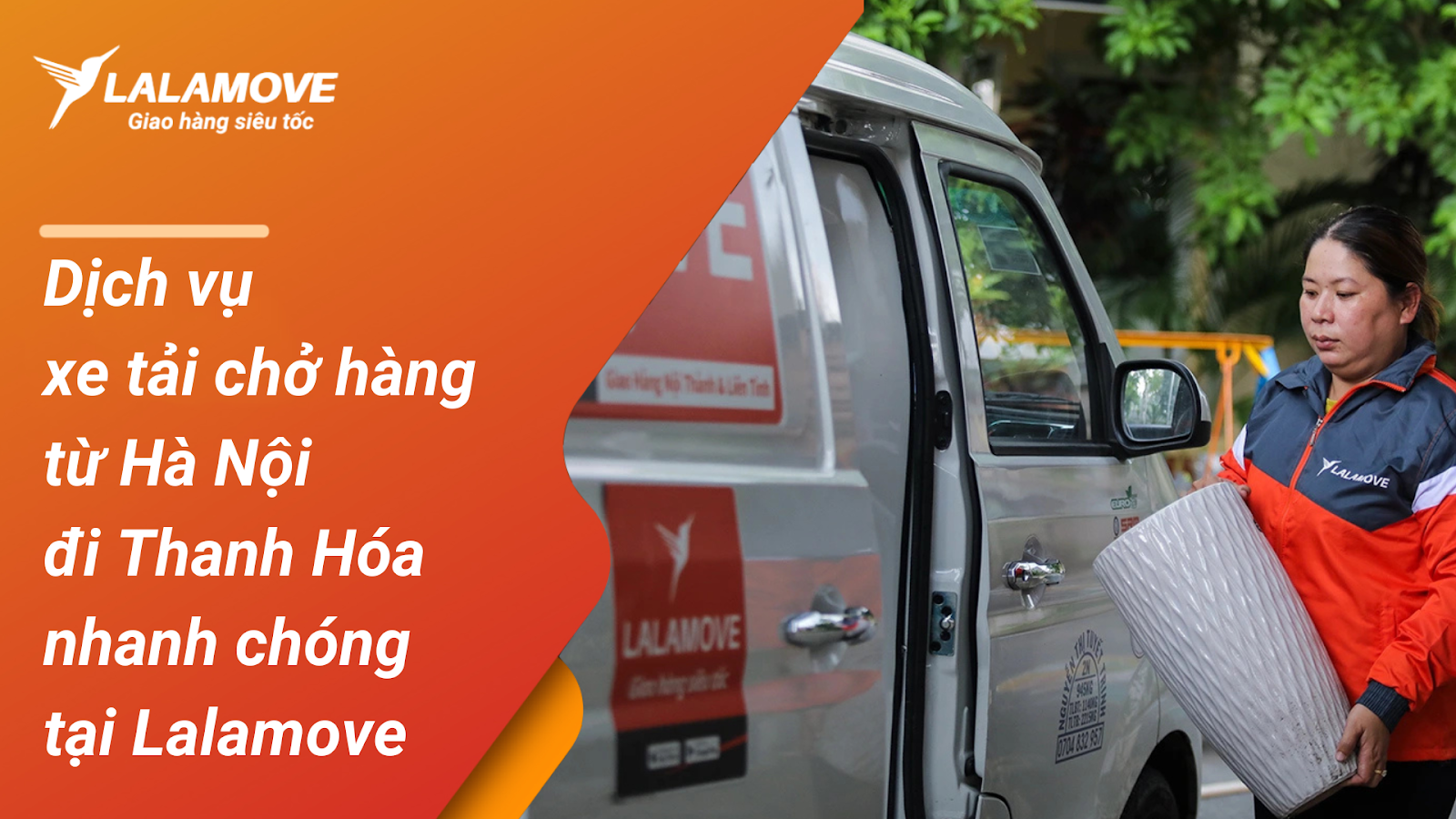 Bảng giá xe tải chở hàng từ Hà Nội đi Thanh Hóa cập nhật mới nhất