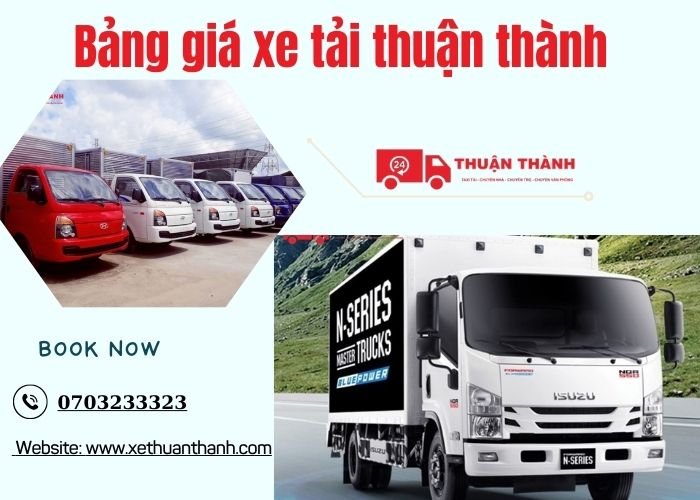 So sánh giá xe tải Thuận Thành trên thị trường | Hướng dẫn chọn mẫu xe phù hợp với túi tiền