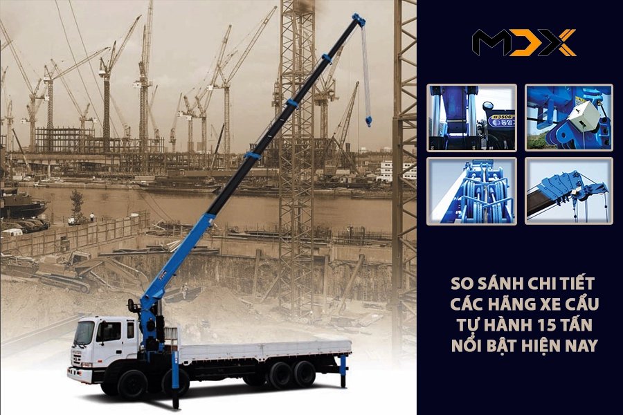 Xe Tải Gắn Cẩu Tự Hành Chất Lượng Vượt Trội So Sánh