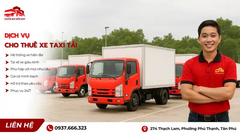 Cần thuê xe tải nhỏ chuyển nhà gấp Liên hệ đặt xe ngay hôm nay bạn