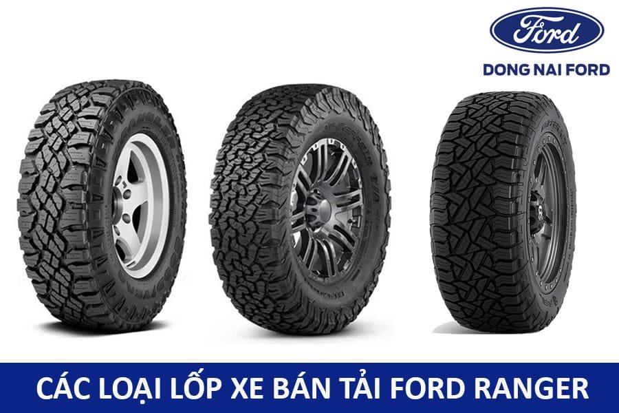 Kích Thước Lốp Xe Bán Tải Ford Ranger: Cần Biết Gì Khi Thay Thế