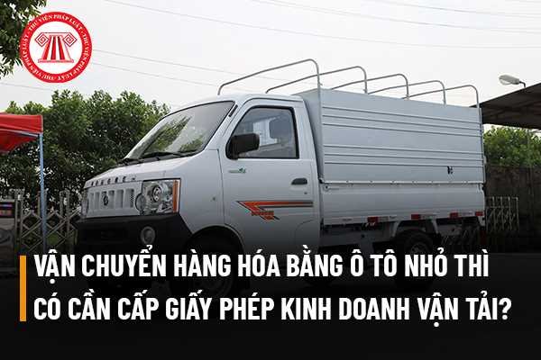 Thời hạn hiệu lực giấy phép kinh doanh vận tải bằng xe ô tô là bao lâu