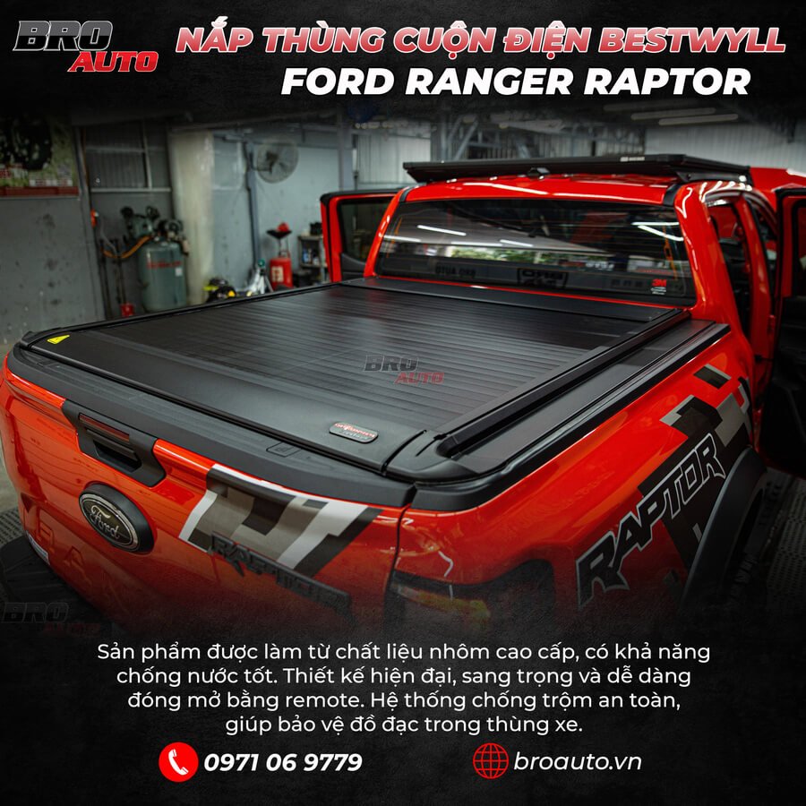 Độ Bền Vượt Trội Của Nắp Thùng Cuộn Xe Bán Tải Chính Hãng